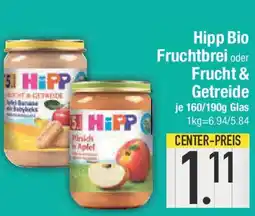 E-Center Hipp Bio Fruchtbrei oder Frucht & Getreide Angebot