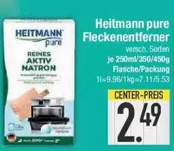 E-Center Heitmann pure Fleckenentferner Angebot
