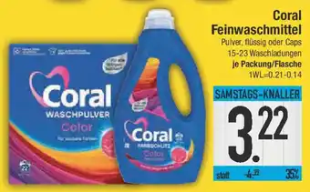 E-Center Coral Feinwaschmittel Angebot