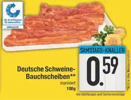 E-Center Deutsche Schweine- Bauchscheiben Angebot