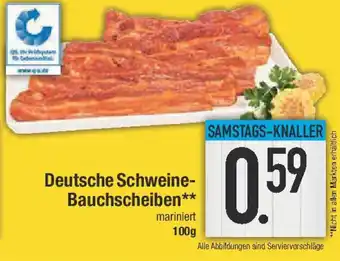E-Center Deutsche Schweine- Bauchscheiben Angebot