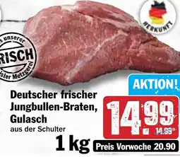 Hit Deutscher frischer Jungbullen-Braten, Gulasch Angebot