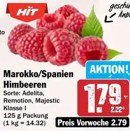Hit Marokko/Spanien Himbeeren Angebot