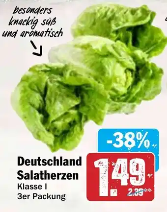 Hit Deutschland Salatherzen Angebot