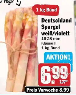Hit Deutschland Spargel weiß/violett Angebot