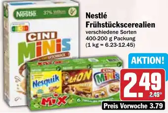 Hit Nestlé Frühstückscerealien Angebot