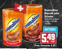 Hit Ovomaltine Klassik oder Schoko Angebot