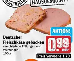 Hit Deutscher Fleischkäse gebacken Angebot