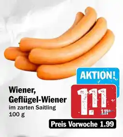 Hit Wiener, Geflügel-Wiener Angebot