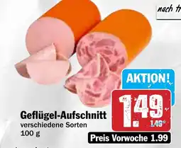 Hit Geflügel-Aufschnitt Angebot