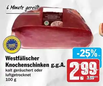 Hit Westfälischer Knochenschinken g.g.A. Angebot