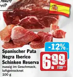 Hit Spanischer Pata Negra Iberico Schinken Reserva Angebot