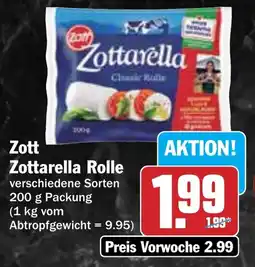 Hit Zott Zottarella Rolle Angebot