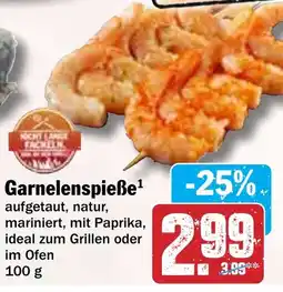 Hit Garnelenspieße Angebot