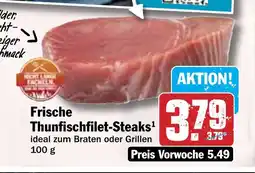 Hit Frische Thunfischfilet-Steaks Angebot