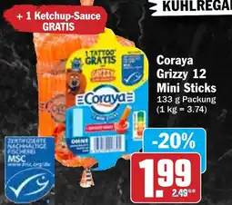 Hit Coraya Grizzy 12 Mini Sticks Angebot