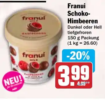 Hit Franui Schoko- Himbeeren Angebot