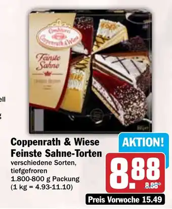 Hit Coppenrath & Wiese Feinste Sahne-Torten Angebot