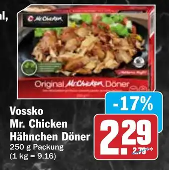 Hit Vossko Mr. Chicken Hähnchen Döner Angebot