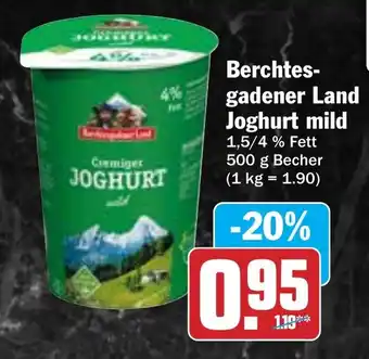 Hit Berchtes- gadener Land Joghurt mild Angebot