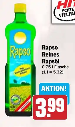 Hit Rapso Reines Rapsöl Angebot