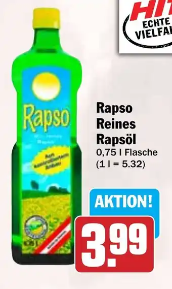 Hit Rapso Reines Rapsöl Angebot