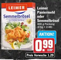 Hit Leimer Paniermehl oder Semmelbrösel Angebot