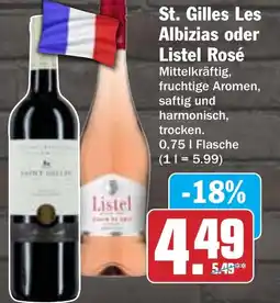 Hit St. Gilles Les Albizias oder Listel Rosé Angebot