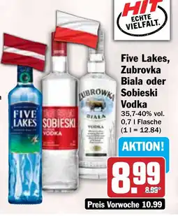 Hit Five Lakes, Zubrovka Biala oder Sobieski Angebot