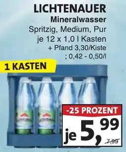 Lösch Depot LICHTENAUER Mineralwasser Angebot