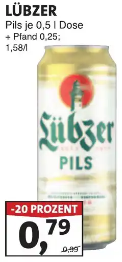 Lösch Depot LÜBZER Pils Angebot