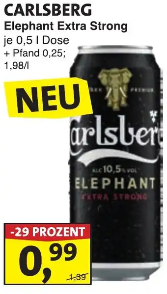 Lösch Depot CARLSBERG Elephant Extra Strong Angebot