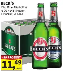 Lösch Depot BECK'S Pils Angebot
