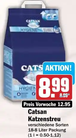 Hit Catsan Katzenstreu Angebot