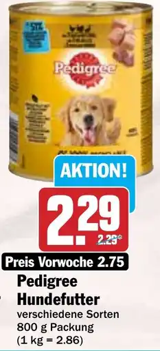 Hit Pedigree Hundefutter Angebot
