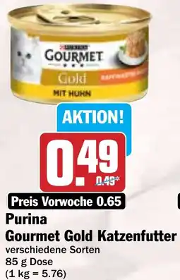 Hit Purina Gourmet Gold Katzenfutter Angebot
