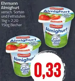 Ihr Frischmarkt Ehrmann Almighurt Angebot