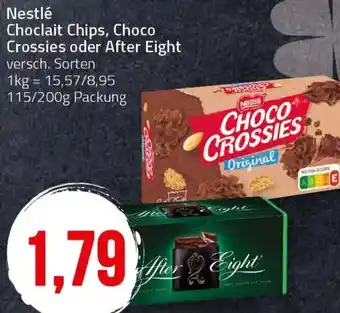 Ihr Frischmarkt Nestlé Choclait Chips, Choco Crossies oder After Eight Angebot