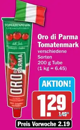 Hit Oro di Parma Tomatenmark Angebot