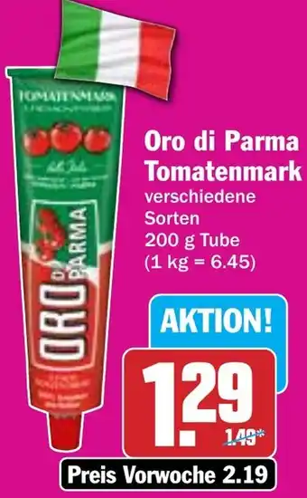 Hit Oro di Parma Tomatenmark Angebot
