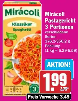 Hit Miracoli Pastagericht 3 Portionen Angebot