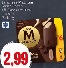 Ihr Frischmarkt Langnese Magnum Angebot