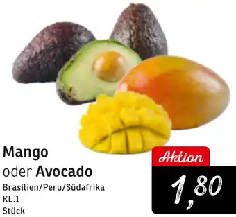 KONSUM Mango oder Avocado Angebot