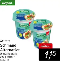 KONSUM Milram Schmand Alternative Angebot