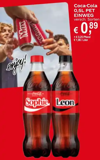 KONSUM Coca-Cola Angebot