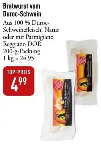 Galeria Markthalle Bratwurst vom Duroc-Schwein Angebot