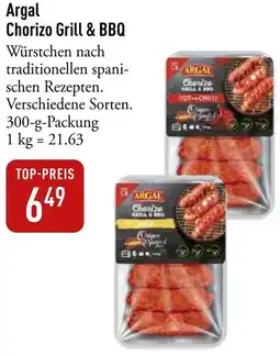 Galeria Markthalle Argal Chorizo Grill & BBQ Angebot