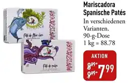 Galeria Markthalle Mariscadora Spanische Patés Angebot