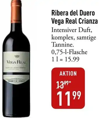 Galeria Markthalle Ribera del Duero Vega Real Crianza Angebot