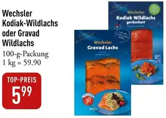 Galeria Markthalle Wechsler Kodiak Wildlachs oder Gravad Wildlachs Angebot